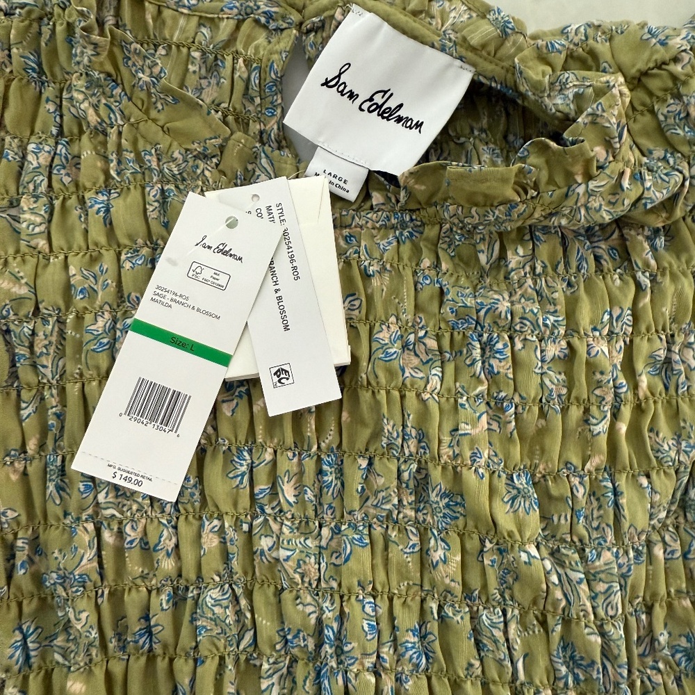 MATILDA SMOCKED MIDI DRESS